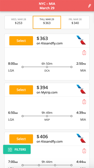Cheap Flights - Cheap Tickets screenshot 2