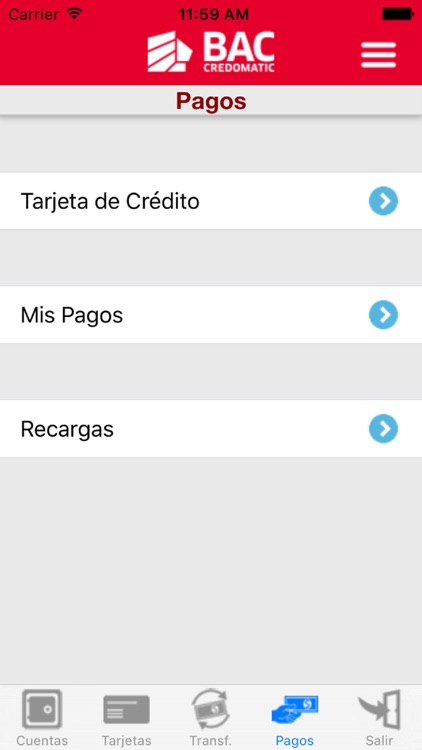 Banca Móvil BAC Credomatic screenshot-3
