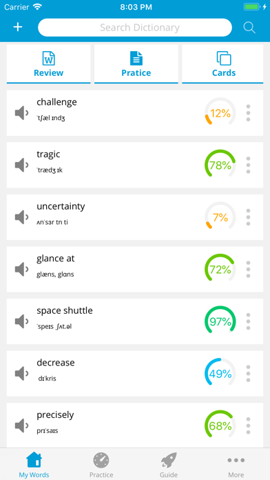 Smart IELTS - ILVOC Vocabulary screenshot 3