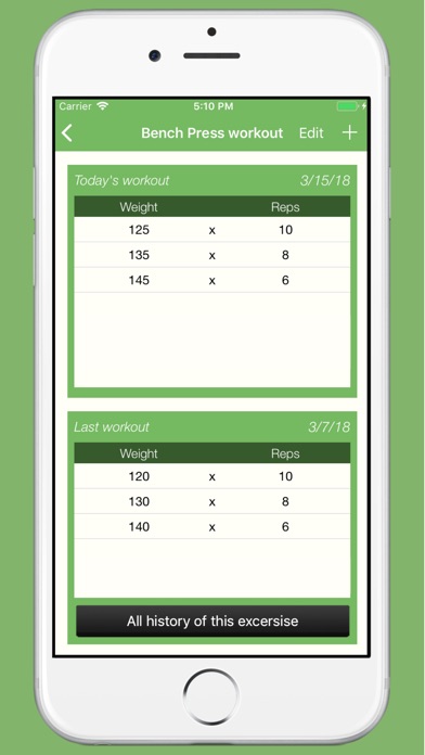 gym workout tracker fitness