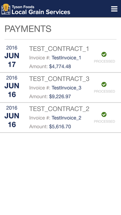 Screenshot 4 of Tyson Local Grain Services App
