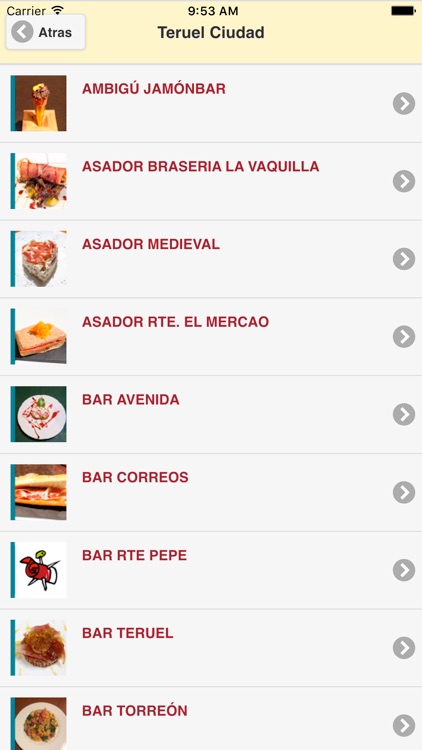 Tapas Jamon Teruel