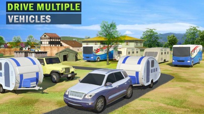 Camping Truck Simulator: Expert Car Driving Test Screenshot