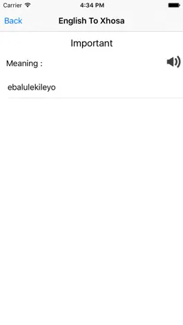Game screenshot English To Xhosa Dictionary hack