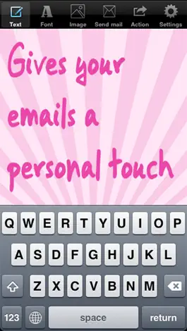 Game screenshot Handwritten email apk