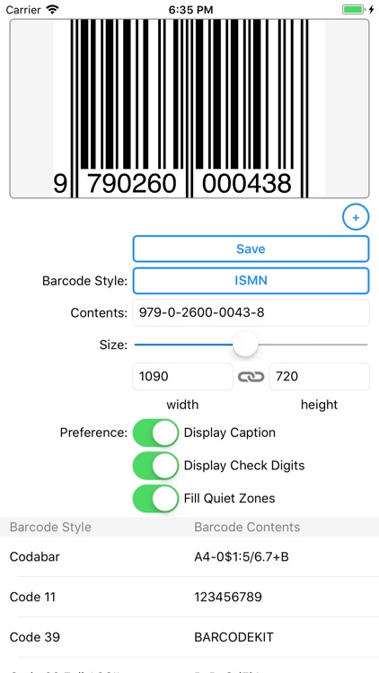 Barcode Generator -23 Barcodes