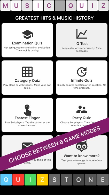 Music Quiz - Songs & Trivia