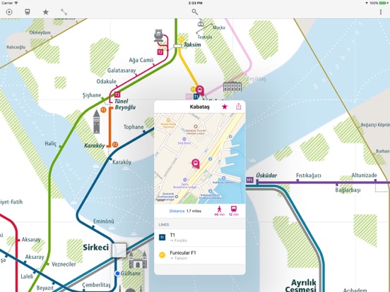 Screenshot #5 pour Istanbul Rail Map Lite