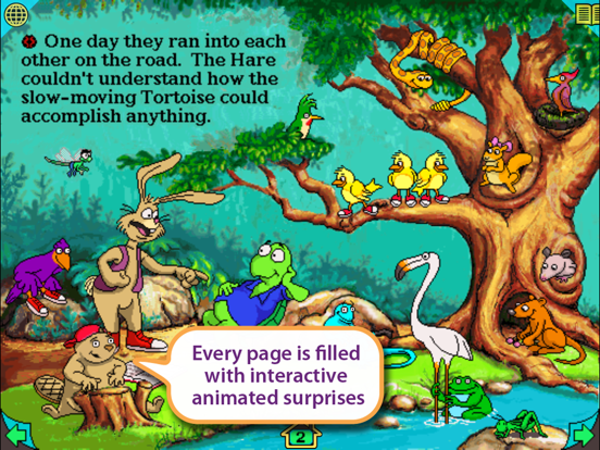 Tortoise & the Hare iPad screenshot 4 - Book app