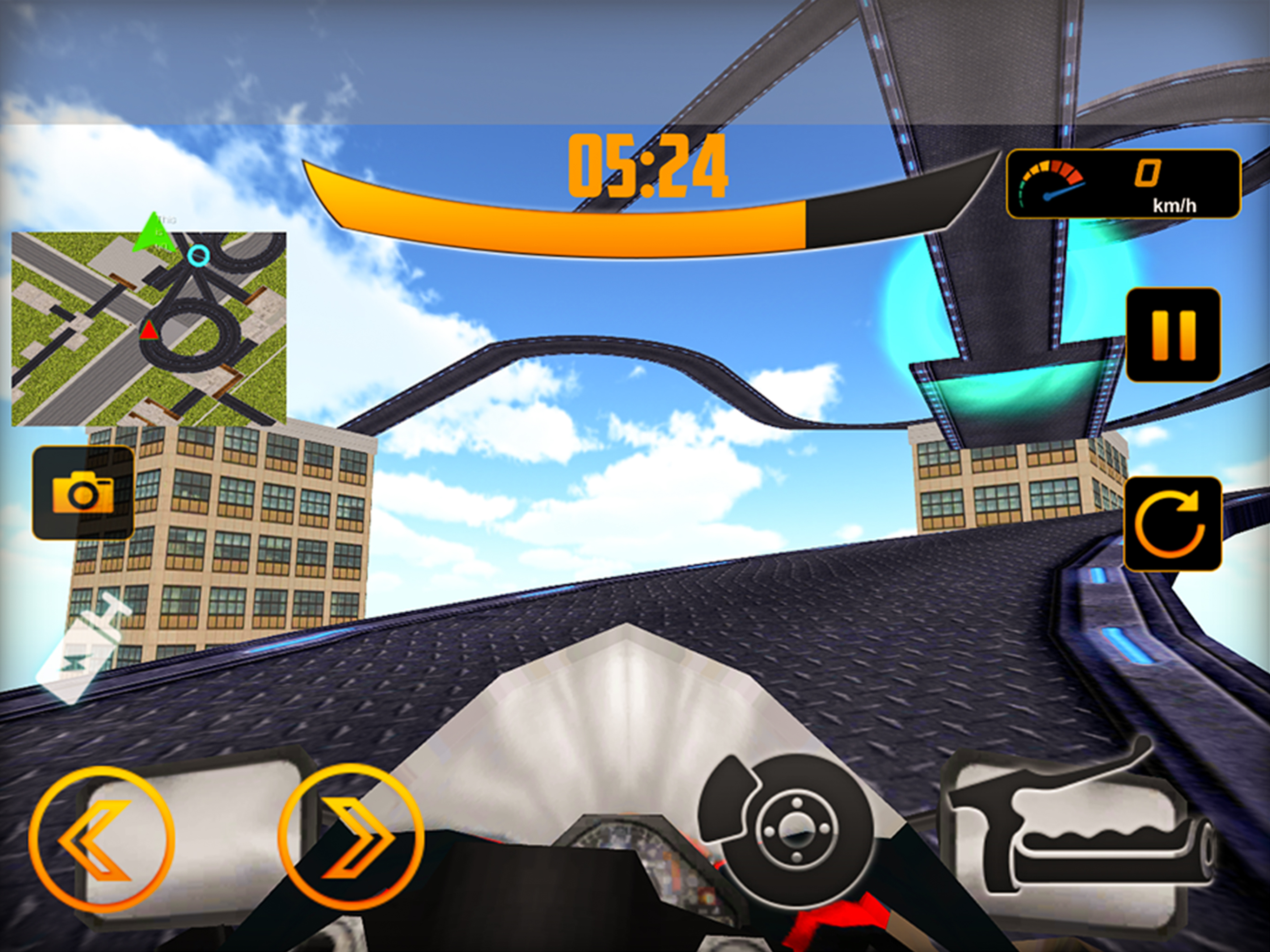 RoofTop Bike Drive screenshot 10