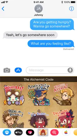 Game screenshot The Alchemist Code Stickers mod apk
