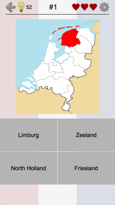 Provinces of the Netherlands Screenshot