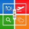 Search the places around you that you need the most and usually search for (when you are not aware of the area) at the tip of your finger