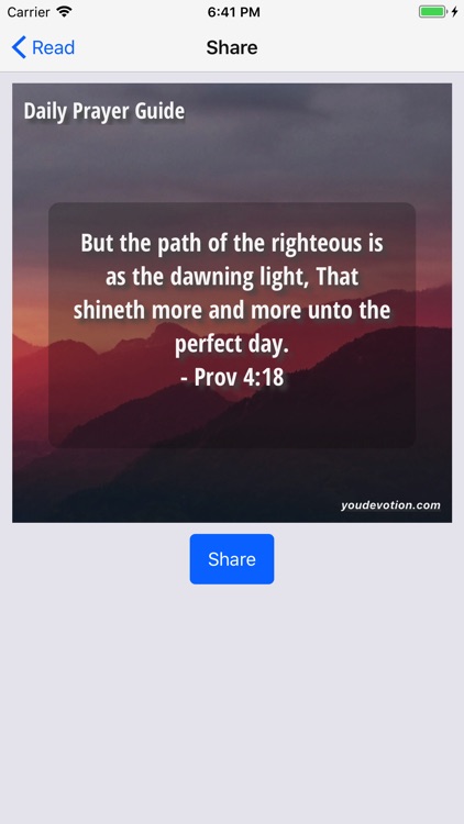 Daily Prayer Guide - Lite