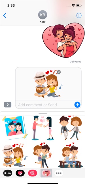 Together with Couple Stickers(圖3)-速報App