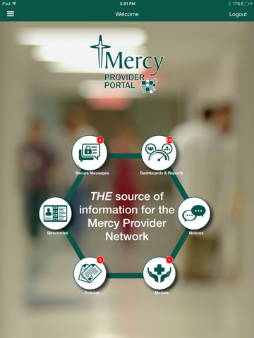 Mercy Provider Portal screenshot 2