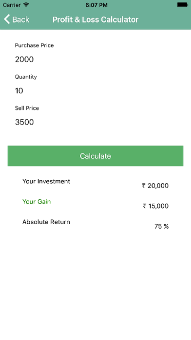 Screenshot #3 pour Easy Investment Calculator