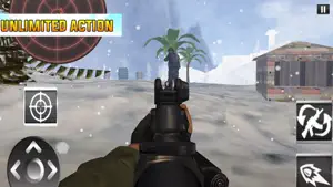 Winter Swat Army Shooting screenshot #1 for iPhone