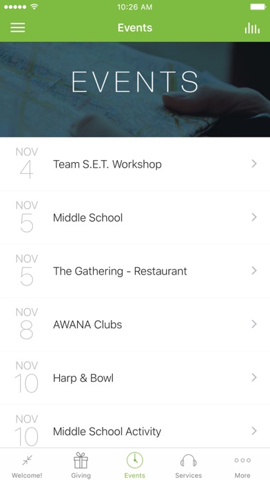 The Warehouse Church App screenshot 3