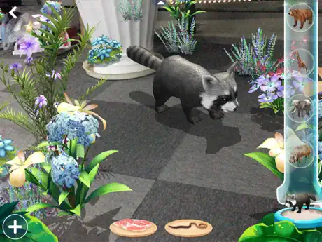 AR Land Zoo - Build & Feed