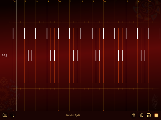Piti Piti Pa - Djembe Studio iPad screenshot 7 - Music app