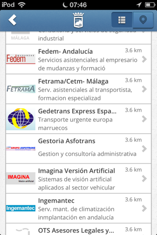 Parques Empresariales Málaga screenshot 3