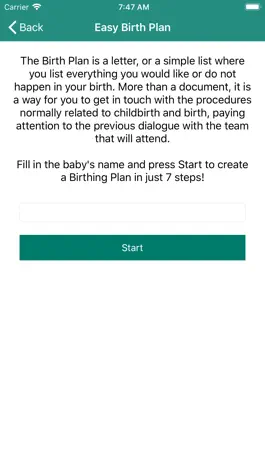 Game screenshot Easy Birth Plan apk