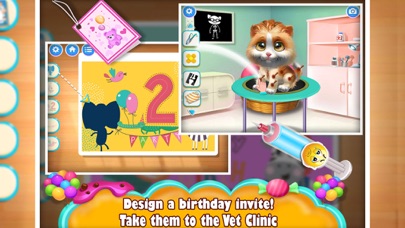 How to cancel & delete Fluffy Pets Birthday Party Fun from iphone & ipad 4