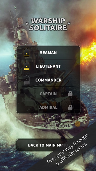 Warship Solitaire screenshot 3