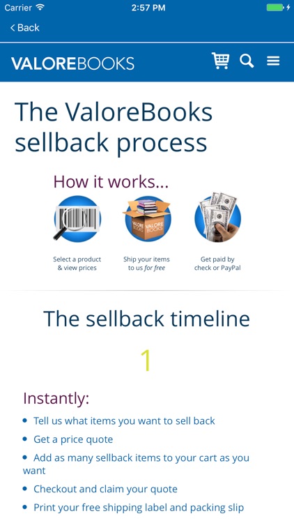 ValoreBooks Sellback screenshot-4