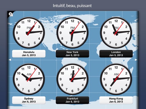 Screenshot #4 pour Horloge Mondiale (News Clocks)