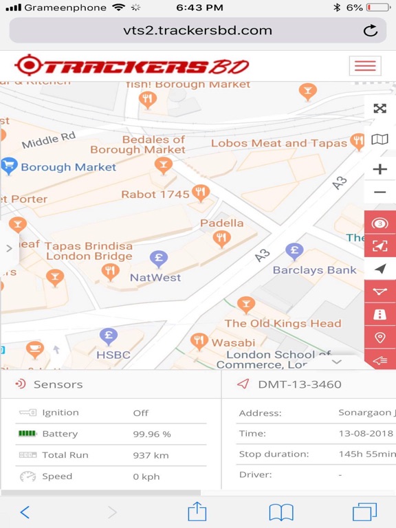 Screenshot #6 pour TrackersBD