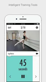 ballet training iphone screenshot 2