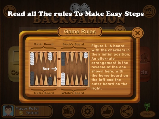 Screenshot #6 pour Backgammon : Multiplayer Game