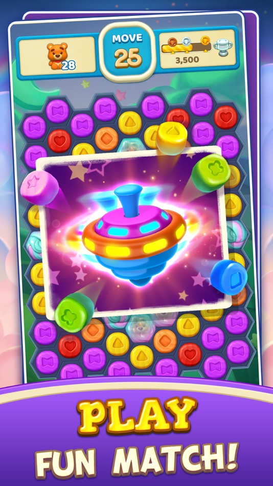 #3. Toy Pop Adventure: Block Crush (iOS) 由: CookApps