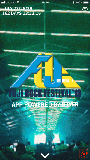 FUJI ROCK app by iFLYER Screenshot