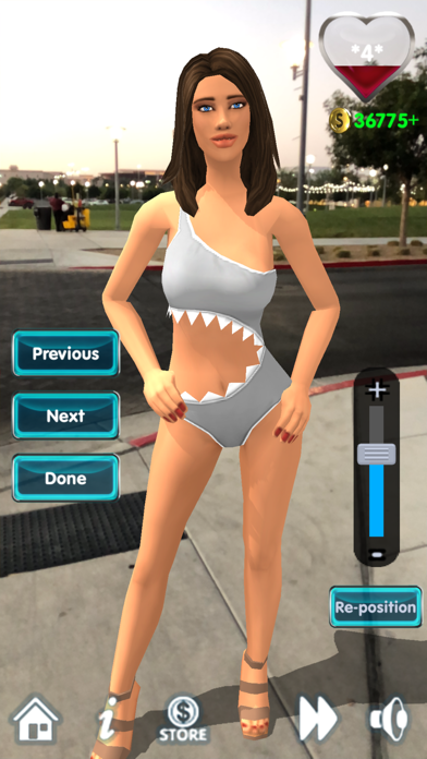 My Virtual Girlfriend AR Screenshot