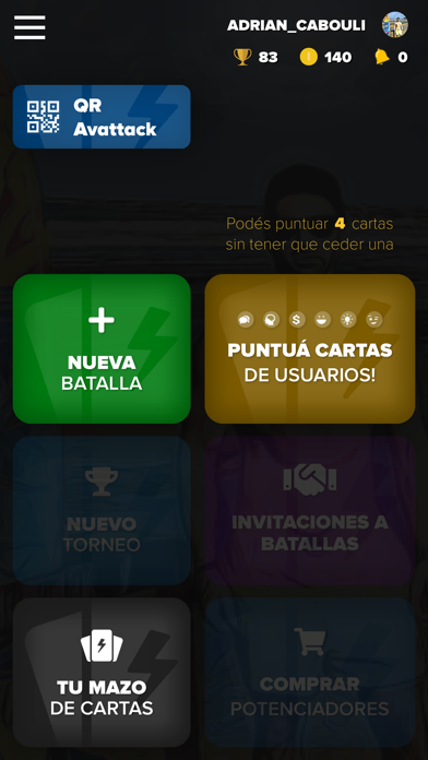 Avattack app screenshot 2