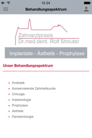 Zahnarzt Dr. Rolf Streuter screenshot 3