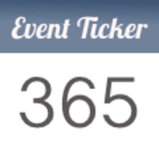 Event Ticker - Countdown to special days of life icon