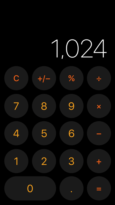 Screenshot #1 pour Calculator 3.0