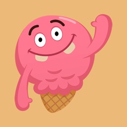 Ice-Cream Emoji Sticker