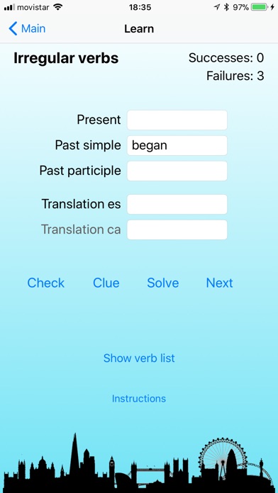 xVerbs screenshot 2