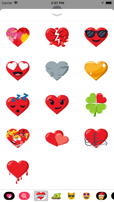 Heart Pack by EmojiOne screenshot