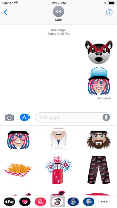 Flying Squirrels Emoji screenshot 2