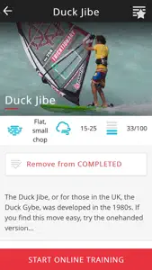 Windsurfing Tricktionary screenshot #3 for iPhone