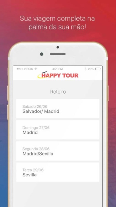 Happy Tour screenshot 3