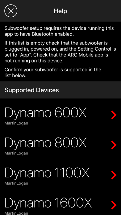 How to cancel & delete MartinLogan Subwoofer Control from iphone & ipad 4
