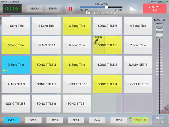 Maestro Lautar iPad screenshot 2 - Music app