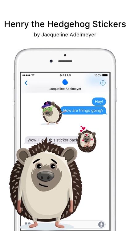 Henry the Hedgehog Stickers